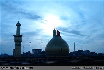 گنبد و بارگاه امام حسین ع